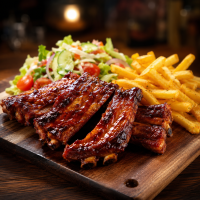 BBQ Ribs Meal